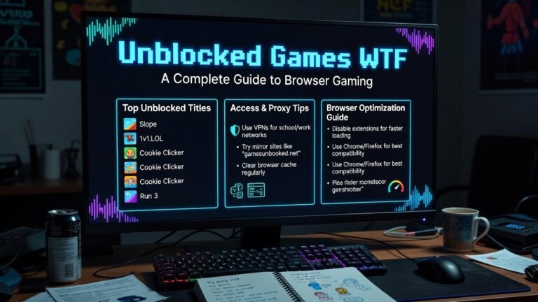 Unblocked Games WTF: A Complete Guide to Browser Gaming