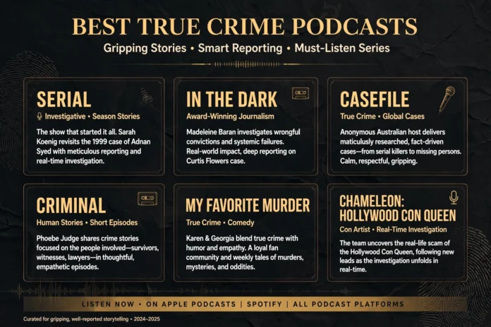 best true crime podcasts