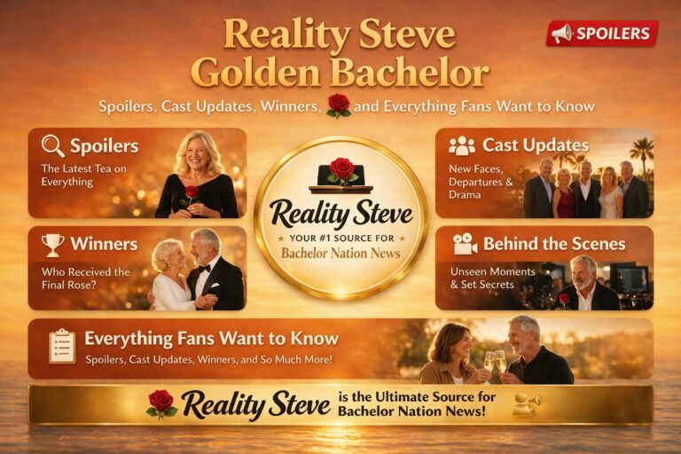 Reality Steve Golden Bachelor: Spoilers, Cast Updates, Winners, and Everything Fans Want to Know