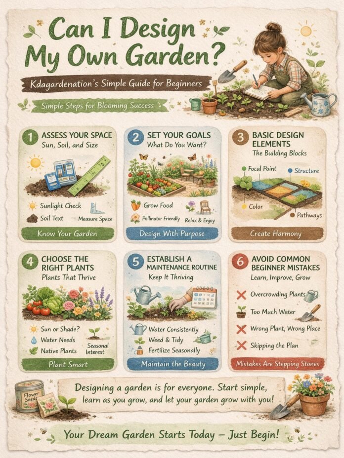 can i design my own garden kdagardenation