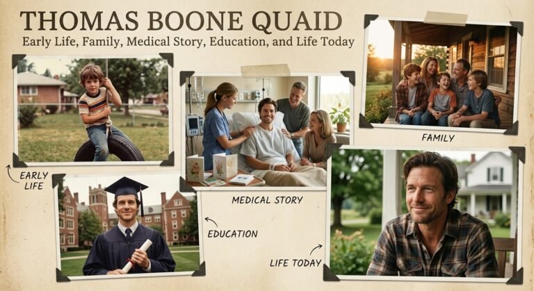 Thomas Boone Quaid: Early Life, Family, Medical Story, Education, and Life Today